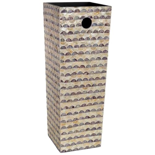 Schirmständer quadratisch Capiz 20 x 57 x 36 cm