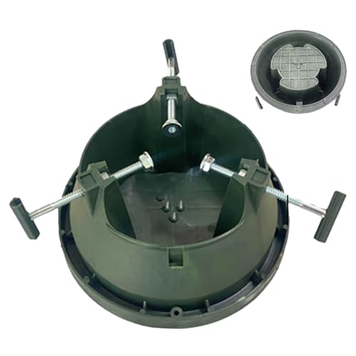 Ahuuen Weihnachtsbaumständer | Rutschfester Baumtripod Mit Wassertank | Rutschfester Standfuß Für Wohnzimmer Garten Haus Indoor Outdoor | Festliche Zusammenkünfte