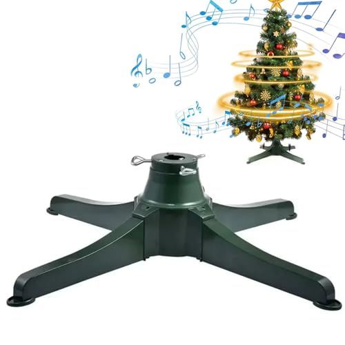 Rotating Christmas Tree Stand with Music, Drehbarer Weihnachtsbaumständer mit Musik, 360° drehbarer Christbaumständer, Musikalische rotierende Weihnachtsbaumständer für Party Dekoration (65cm) Rotating Christmas Tree Stand with Music, Drehbarer Weihnachtsbaumständer mit Musik, 360° drehbarer Christbaumständer, Musikalische rotierende Weihnachtsbaumständer für Party Dekoration (65cm)