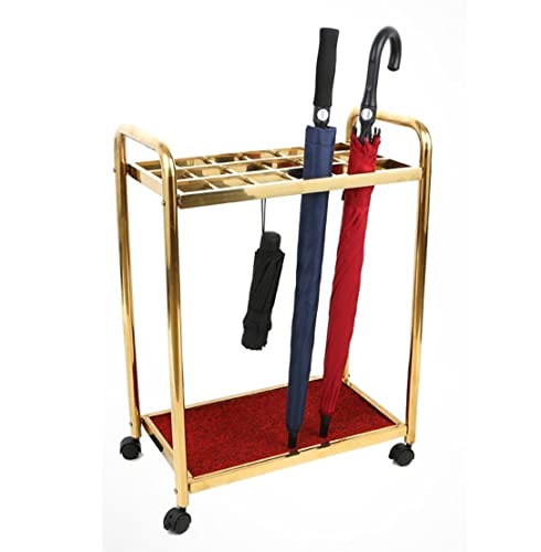 XAXIAOZ Schirmhalter Schirmständer Edelstahl Schirmständer Mit Universalrad Schirmhalter Bodenständer Schirmständer Für Hotellobby Schirmständer Schirmorgel