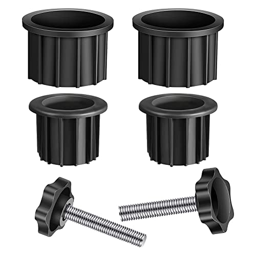 Roadtime Sonnenschirme Adapter Reduzierungsstücke Schirmständer, Lochringstopfen und Kappenset, Ersatzteil für Sonnenschirmständer (1 Hole Ring Plug Set+2 Table Hole Cover)