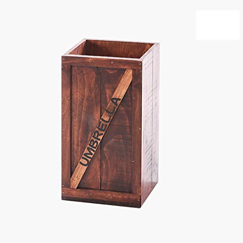 LIUXIN Schirmständer Home-Shop aus massivem Holz Kiefernschirm Aufbewahrungsbox/Größe 55cm × 27.6cm × 34cm Regenschirmständer (Color : A)