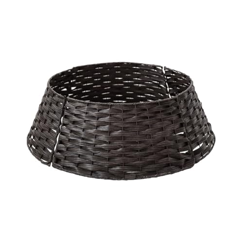 Weihnachtsbaum Kragen Weihnachtsbaum-Kragen, Gewebte Rattan-Baum-Basis-Abdecku ng, Weihnachtsbaum-Basis-Deko ration Weihnachtsbaum Korb