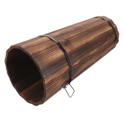 GALPADA Hölzerner Regenschirmstand Schirmständer Industrieschirmhalter Regenschirmhalter Fürs Auto Regenschirm-aufbewahrungs eimer Regenschirmhalter Für Zu Hause Schirm Eimer Holz Brown