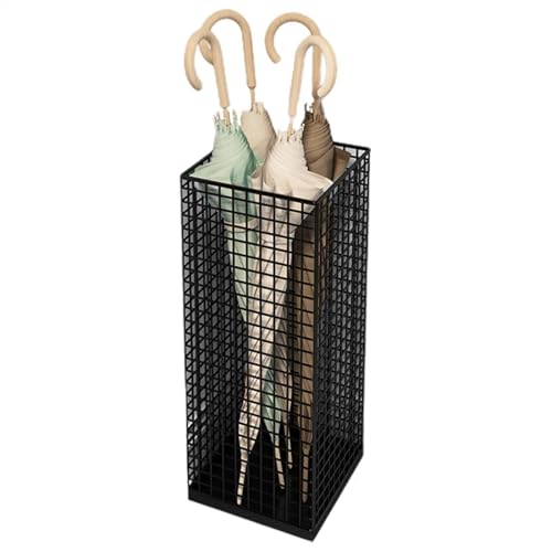 Schirmständer aus Edelstahl, moderner Regenschirm und geräumige Halterung für einfachen Zugang und stilvolle Wohnkultur