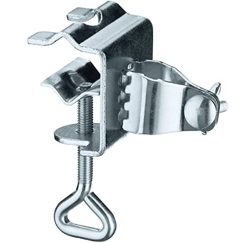 Tebinzi Sonnenschirm-Clip - Starker Schirmhalter aus Metall für den Außenbereich - Sonnenschirmhalter mit festem Clip für Garten, Garten, Rasen, Strand und Pool