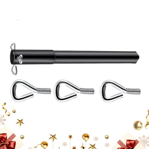 Weihnachtsbaumständer – 30 cm Stahlrahmen Höhenheber, stabile saisonale, rutschfeste Basis, dekorativer Eisensockel, verstellbare Verlängerung für Innenhof, Terrasse, Hof, Outdoor, Ce