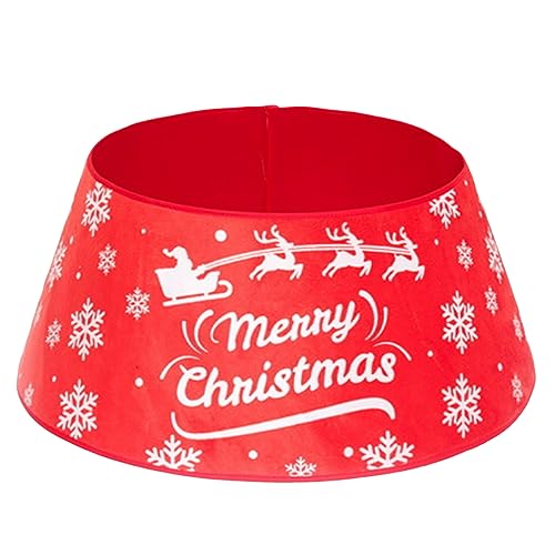 Weihnachtsbaum-Rock, Weihnachtsmaterial, Weihnachtsbaum-Kragen, 28 Zoll, Glitzer-Baum-Kragen, glänzende Pailletten, Weihnachtsbaum-Rock, Ring, Korb-Abdeckung, Urlaub, Zuhause, Party