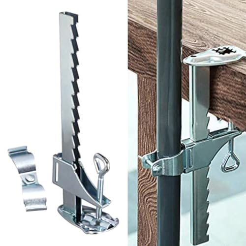 Sonnenschirmhalter, verzinkter Stahl, Balkonschirmhalter, Schirmständer für Balkon und Deckgeländer, einfache Installation