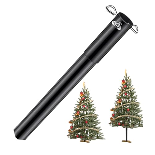 Generisch Weihnachtsbaumständer Verlängert Die Höhe, Weihnachtsbaum-Höhenverl ängerung Mit 3 Befestigungsschrauben, Christbaumständer Metall, Für Einem Durchmesser Von 1,3–3,2 cm, Eisen, 37x3cm