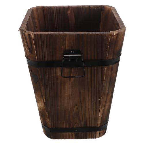 Alipis Schirmständer Aus Holz Für Den Eingangsbereich, Schirme, Spazierstockhalter, Spazierstöcke, Lagerregal, Blumentopf, Eimer, Fass, Pflanzgefäß Für Das Büro