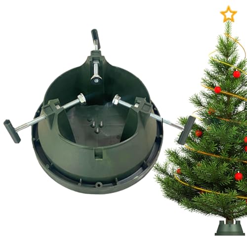 Generisch Christbaumständer Für Weihnachtsbäume,Festival Baumständer Mit Wasserbehälter | Kippfester Sockel Für Schlafzimmer Garten Outdoor Wohnzimmer Home Party Versammlung
