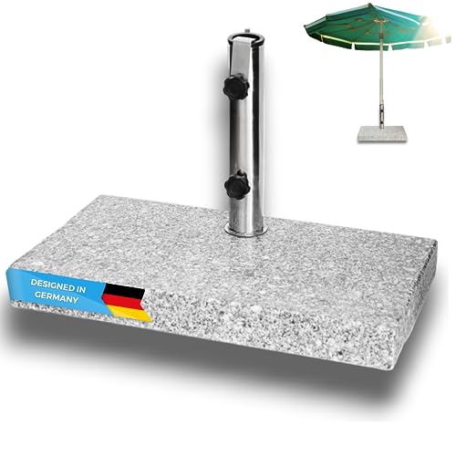PRO KIRA Sonnen / 25 kg/bis Durchmesser 300cm / Granit Balkonschirmständer/ecki g