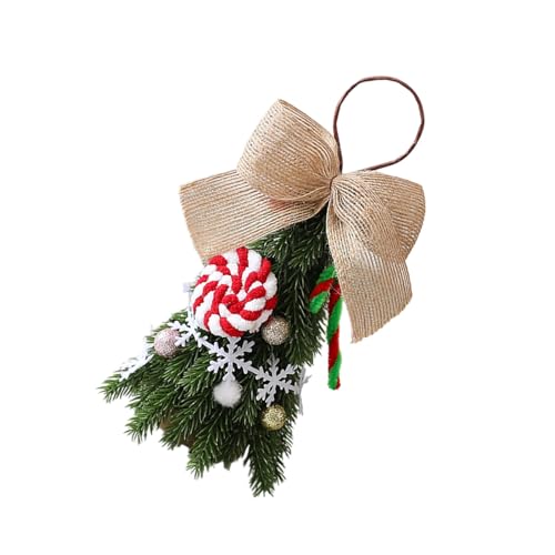 Fitooles Bunte Feiertagsgarnierungen, starke Weihnachtsdekoration, mehrere Designs, Polyethylen, dünnes Deck für den Innenbereich, tierfreundlich, Weihnachtsbaumdeck