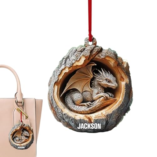 Tier Weihnachtsbaum Ornamente Weihnachtsbaum Tier Muster 2D Acryl Ornament Weihnachtsbaum Decke Weihnachtsdeko Souvenir