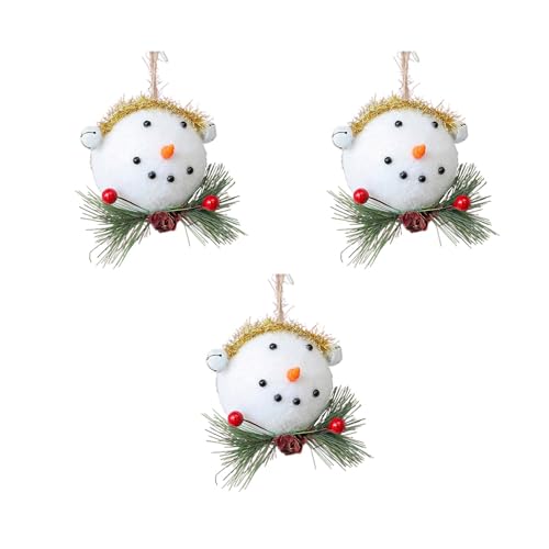 Deko Baum Lustige Weihnachtskugeln Weihnachtsbaum Decke Weihnachtsdekorationen, Schaum-Schneemann-Anhäng er, Schneemann-Weihnachtsbaum -Anhänger, Fensterszenen-Dekoration