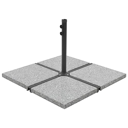 Homgoday Möbeldekoration, quadratischer Sonnenschutz aus, 25 kg, Grau für Innen  und Außenmöbel für Wohnzimmer Büro