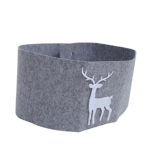 Garneck Weihnachtsbaumrock Unter Weihnachtsbaumdekor Weihnachtsbaum Korb Unter Baumrock Rentierbaum Rock Feiertagsbaumrock Weihnachtsbaum Teppich Bauernhaus-baumrock Schürze Karton Stoff