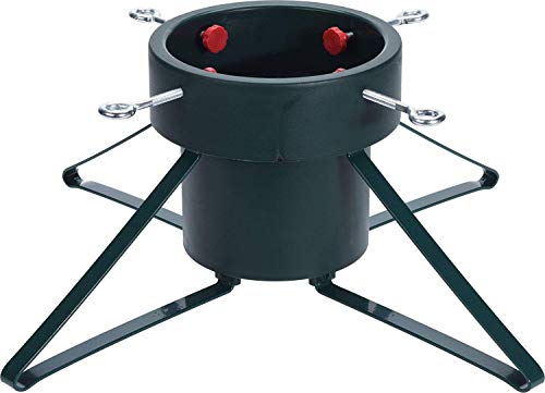 H-E Nampook kerstboomstandaard - Groot - voor bomen tot 2,5 Meter - 2.8L waterreservoir - Zwart