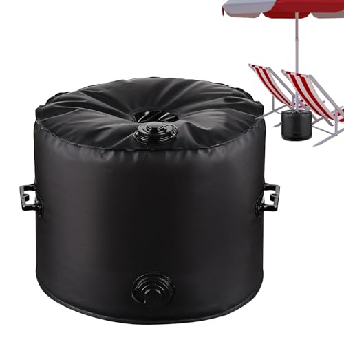 BigKing Sonnenschirmständer Befüllbar mit 40L Wasser, Faltbar & Wiederverwendbar, Sandsack Beschwerung Schirmständer mit 2 Stabilen Griffen für Alle Arten Von Sonnenschirmen BigKing Sonnenschirmständer Befüllbar mit 40L Wasser, Faltbar & Wiederverwendbar, Sandsack Beschwerung Schirmständer mit 2 Stabilen Griffen für Alle Arten Von Sonnenschirmen