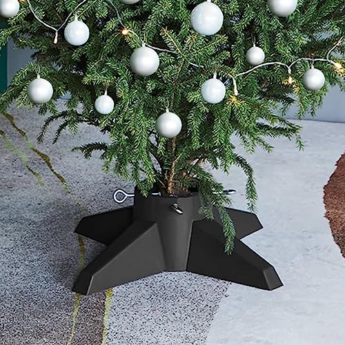 Volumoon Christbaumst?nder Grau 55,5x55,5x15 cm
