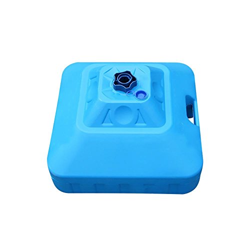 gaeruite Schirmständer Sonnenschirmständer, Sonnenschirmfuß Balkonschirmständer Sonnenschirm Ständer Wasser, Kunststoff Sand Eimer Regenschirm Basis, 30L