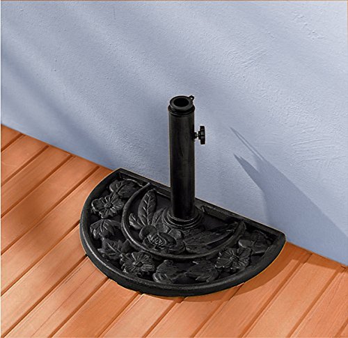 Sonnenschirmständer halbrund