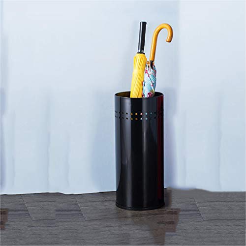 QARYYQ Kreative Regenschirm lagerung Eimer Mode Hause Regenschirm Barrel Hotel Lobby Eingang schirmständer Edelstahl Regen Eimer 22 *   50 cm Regenschirmständer