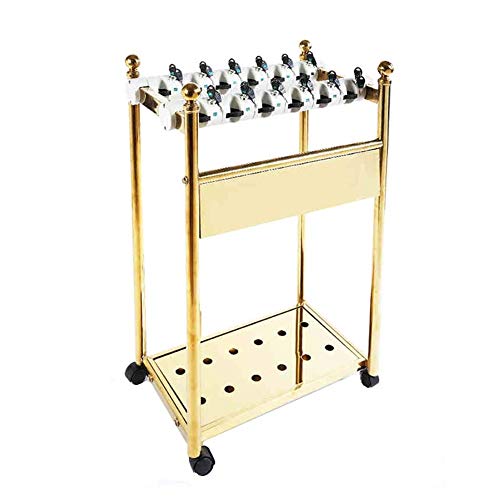 DJSMysj Regenschirmständer Schirmständer Edelstahl Hotellobby, 12 Schirme, bodenstehend (Size : 560×370×860mm)