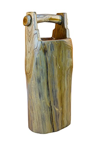 Kinaree Teak Baumstamm Holz Schirmständer