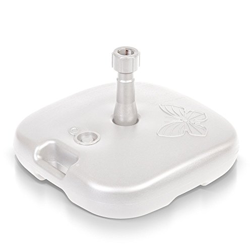 Kunststoff Sonnenschirmständer - Weiß 16/26kg