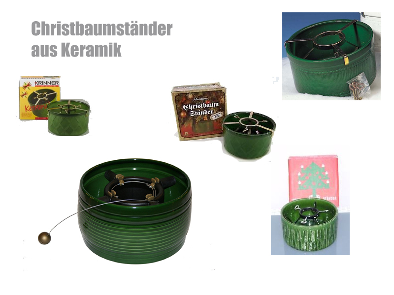 Christbaumständer Keramik