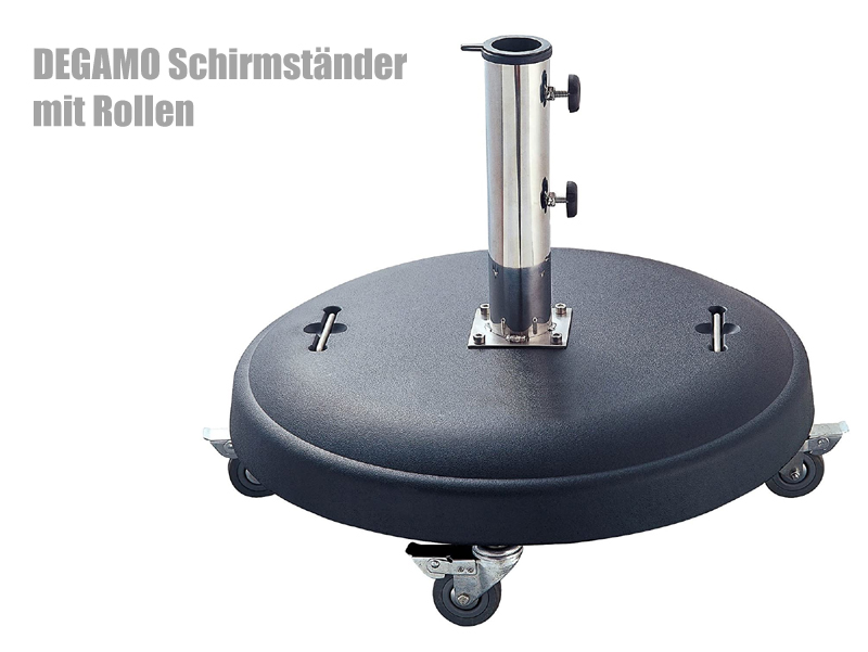 DEGAMO Schirmständer mit Rollen DEGAMO Schirmständer mit Rollen