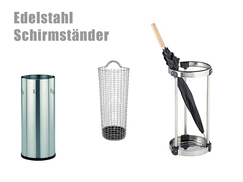 Schirmständer Edelstahl Edelstahl Schirmständer