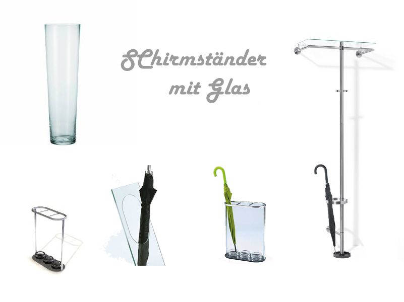 Regenschirmständer Glas