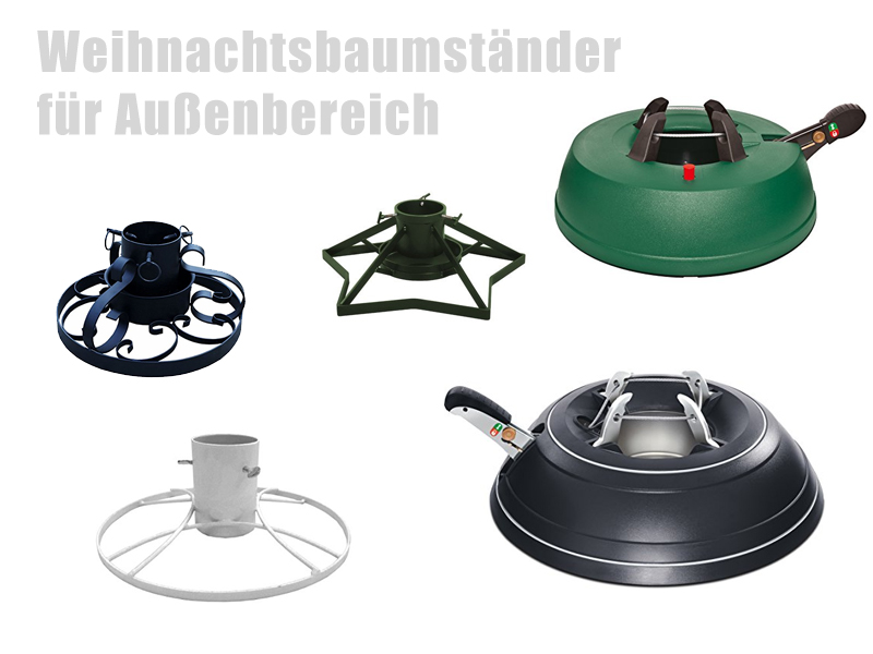 Weihnachtsbaumständer Außenbereich