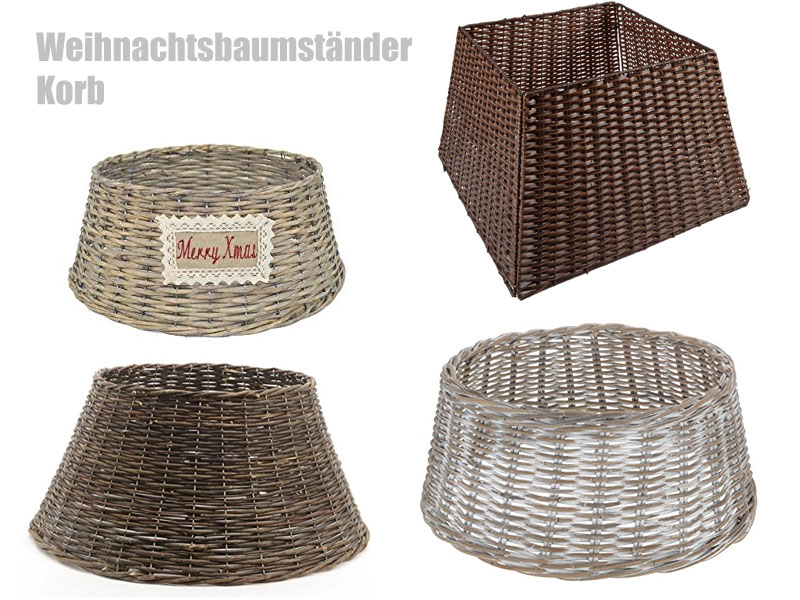 Weihnachtsbaumständer Korb