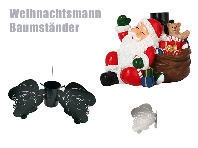 Weihnachtsbaumständer Weihnachtsmann